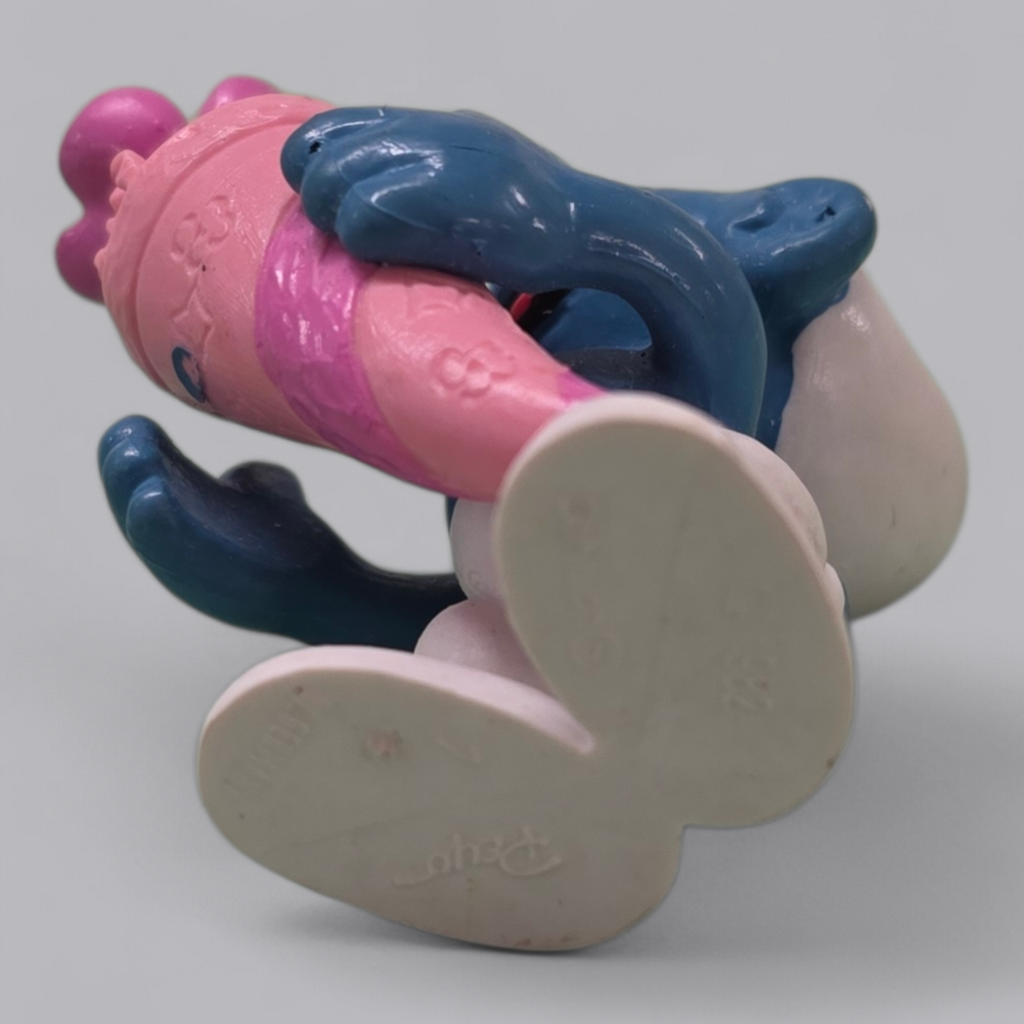Schlumpf mit Schultüte – Vintage Sammlerfigur