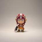 One Piece Gott Lysop Mini Figur – Der König der Scharfschützen als Mini Funko Pop