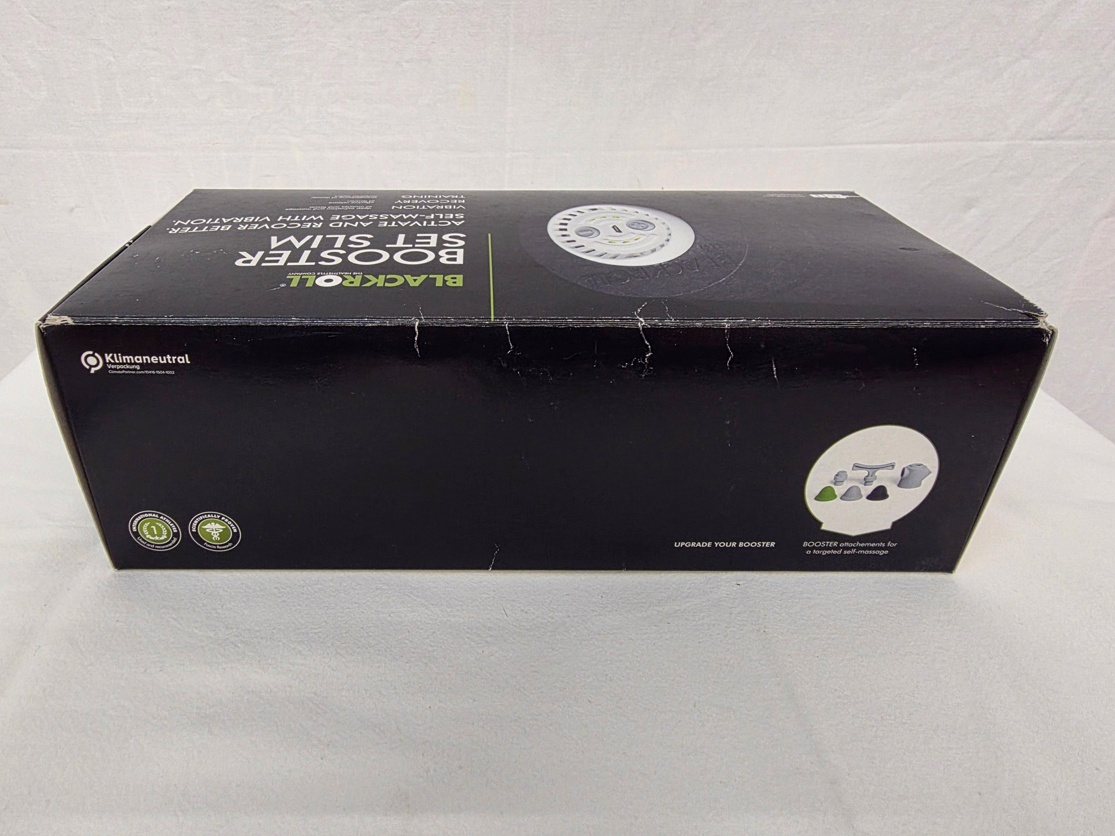 Blackroll Booster Set Slim – Vibrationsrolle für Aktivierung & Regeneration (OVP)