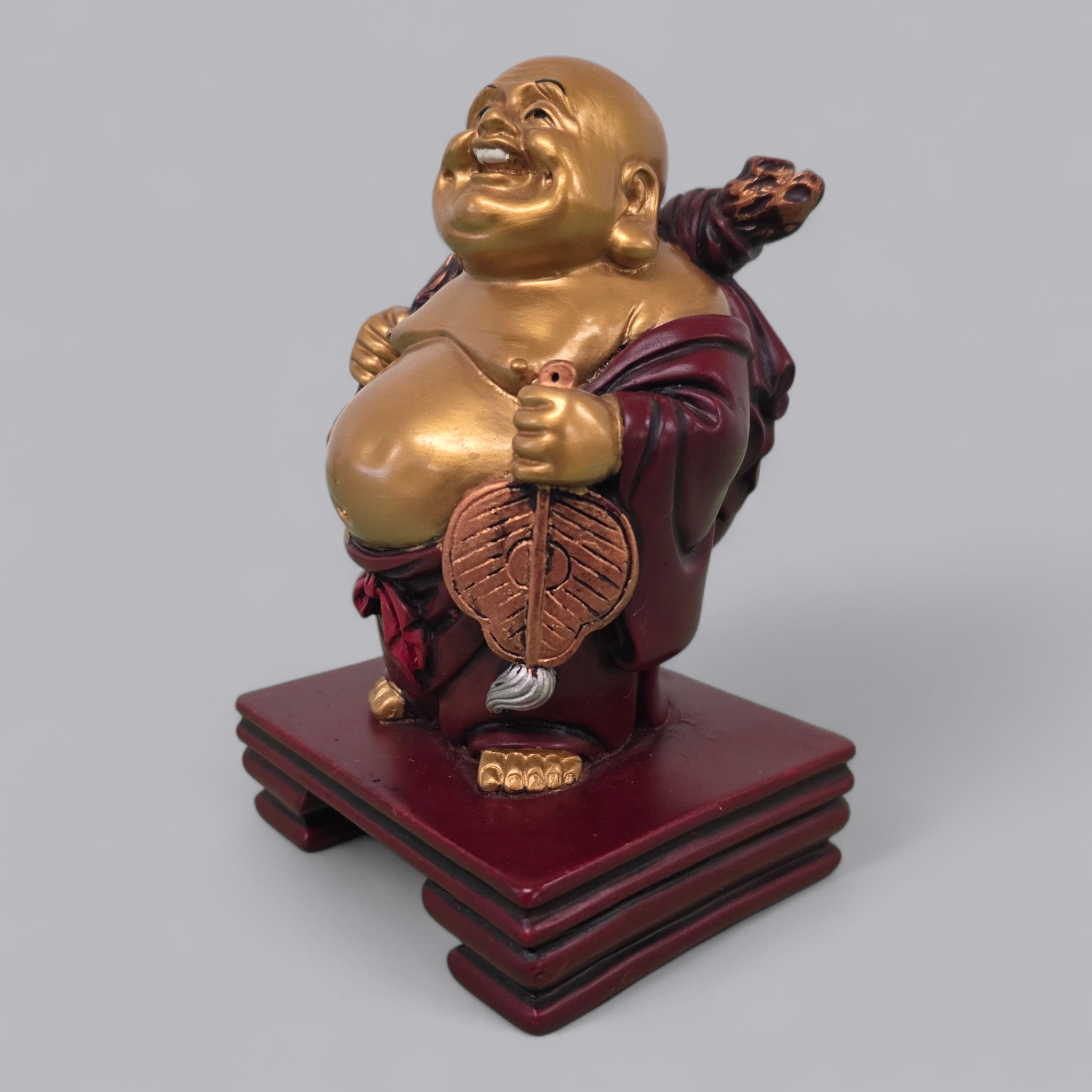 Lachender Buddha (Hotei) – Dekorative Glücksfigur