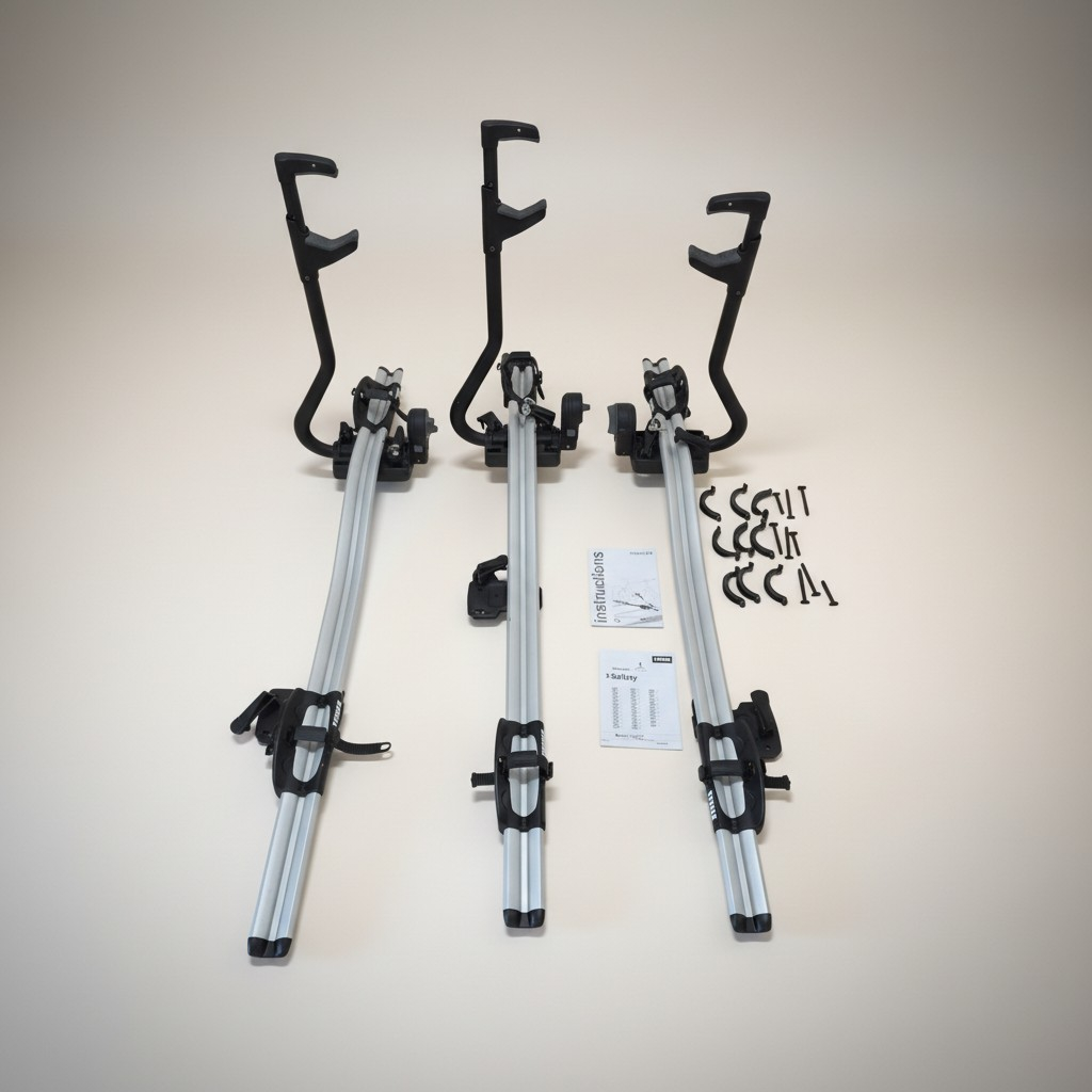 Thule ProRide 591 Dachfahrradträger 3er Set