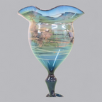 Kunstvoller Kelch aus Glas – Handgefertigtes Unikat