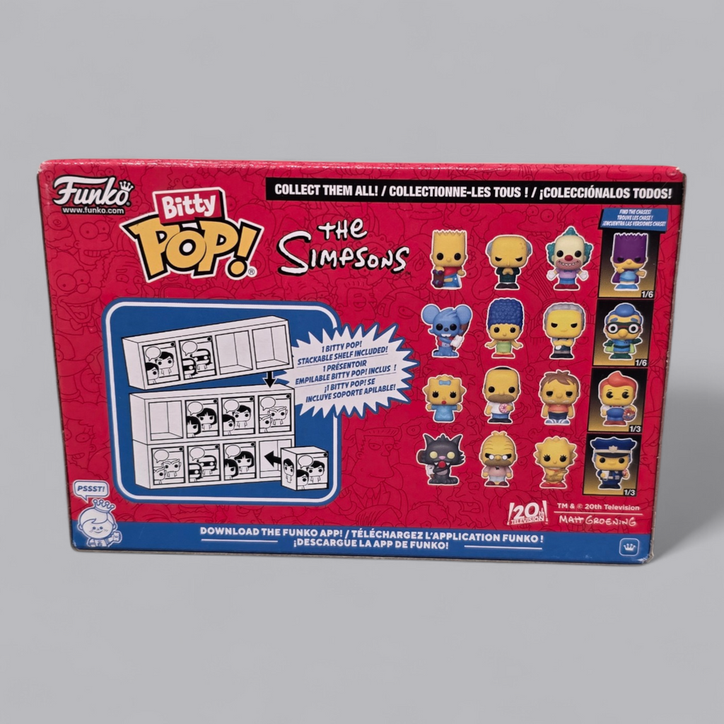 Funko Bitty Pop! The Simpsons – 4-Pack Limited Chase Edition