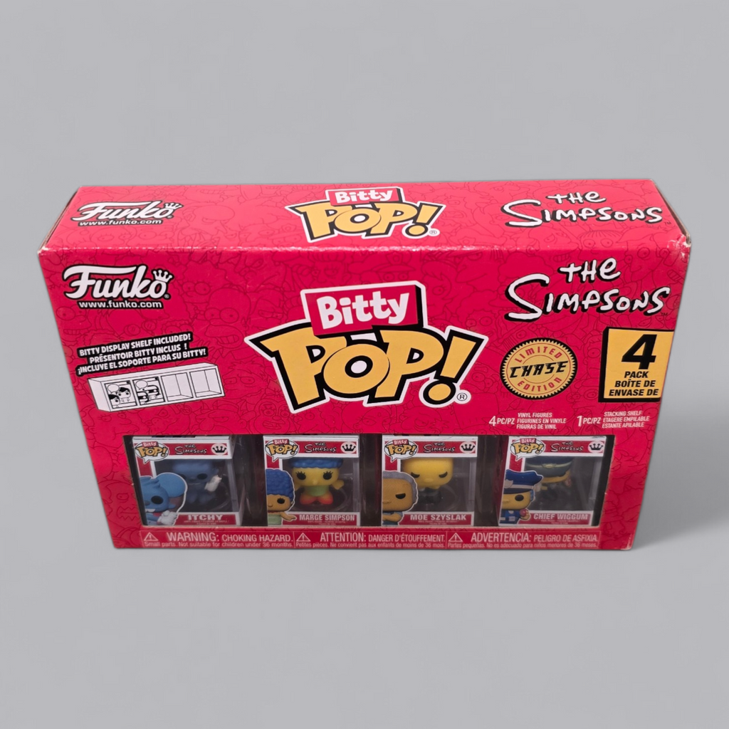 Funko Bitty Pop! The Simpsons – 4-Pack Limited Chase Edition
