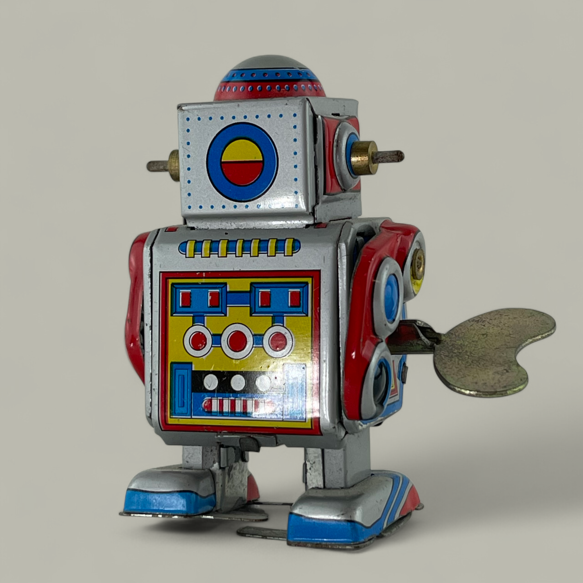 Nostalgischer Blechroboter für Sammler