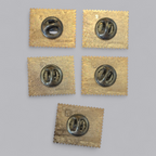 Helvetia Pro Juventute Briefmarken Pins 5-teilig