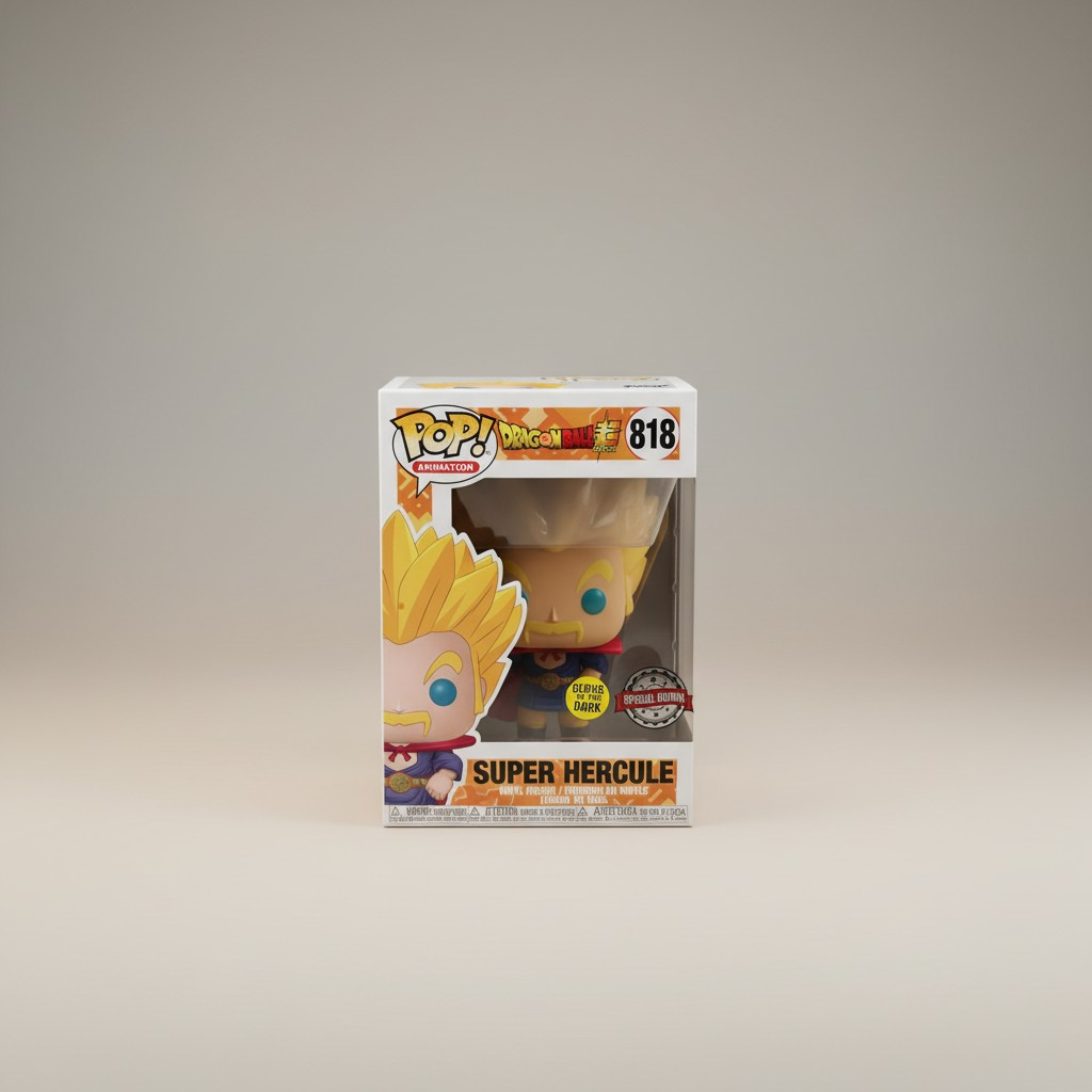 Funko Pop! – Super Hercule (Dragon Ball Super #818) – Special Edition (Glows in the Dark)
