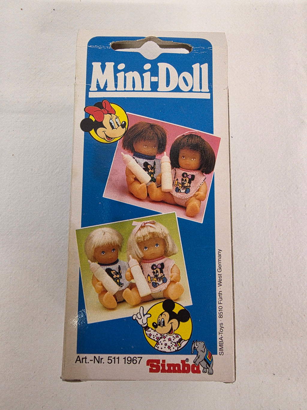 Vintage Disney Fan-Club Mini-Doll im Originalkarton