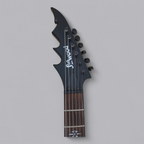 Firewood E-Gitarre – Aggressives Design in Matt-Schwarz