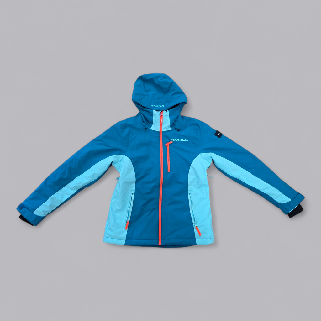 O'Neill Cruz Duo Snow Jacket – Hochfunktionale Skijacke in Blau & Türkis Gr. M