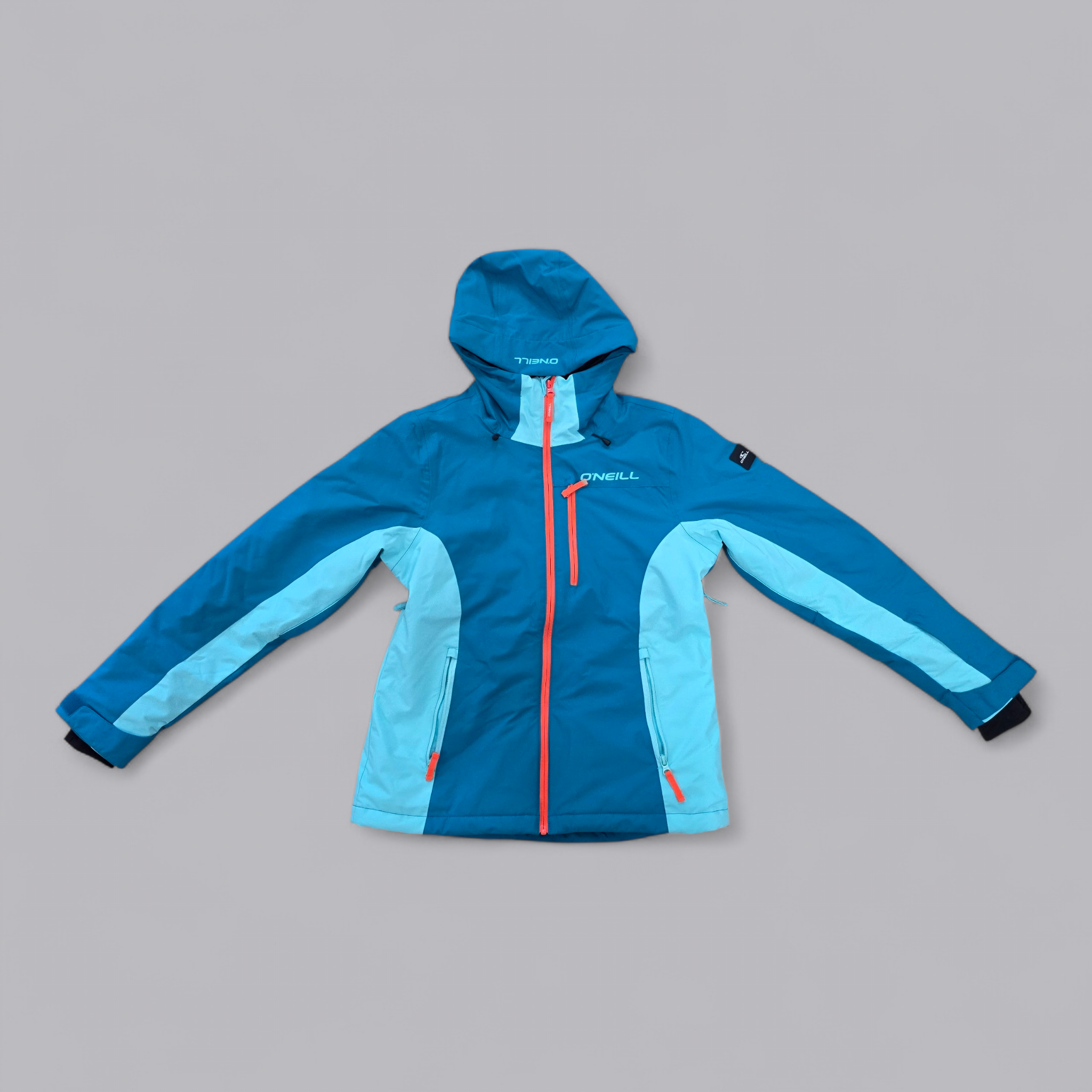 O'Neill Cruz Duo Snow Jacket – Hochfunktionale Skijacke in Blau & Türkis Gr. M