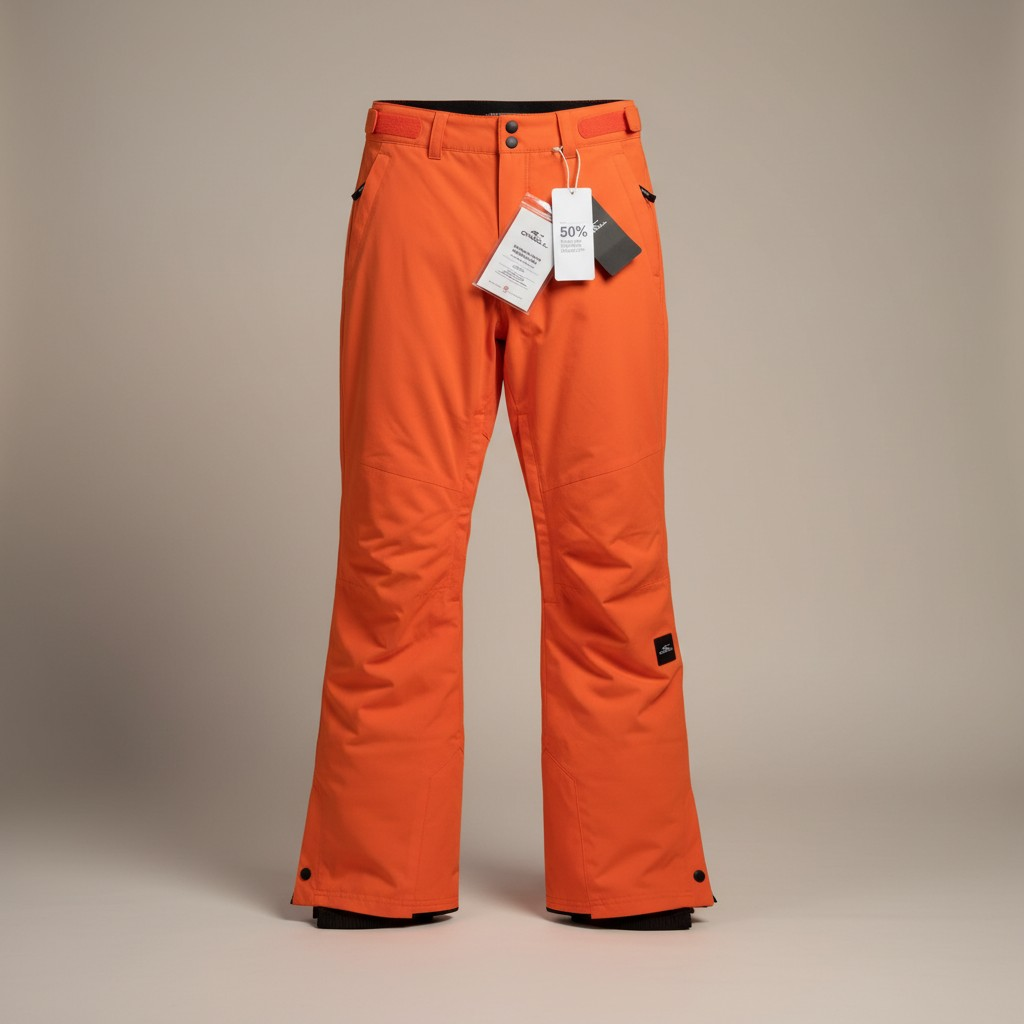 O'Neill FWC Cruz Slim Skihose in leuchtendem Lachsrosa – Style & Performance Gr. S