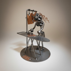 Einzigartiges Metall-Kunstwerk: Fleissige Bügelfee von Hinz & Kunst Germany