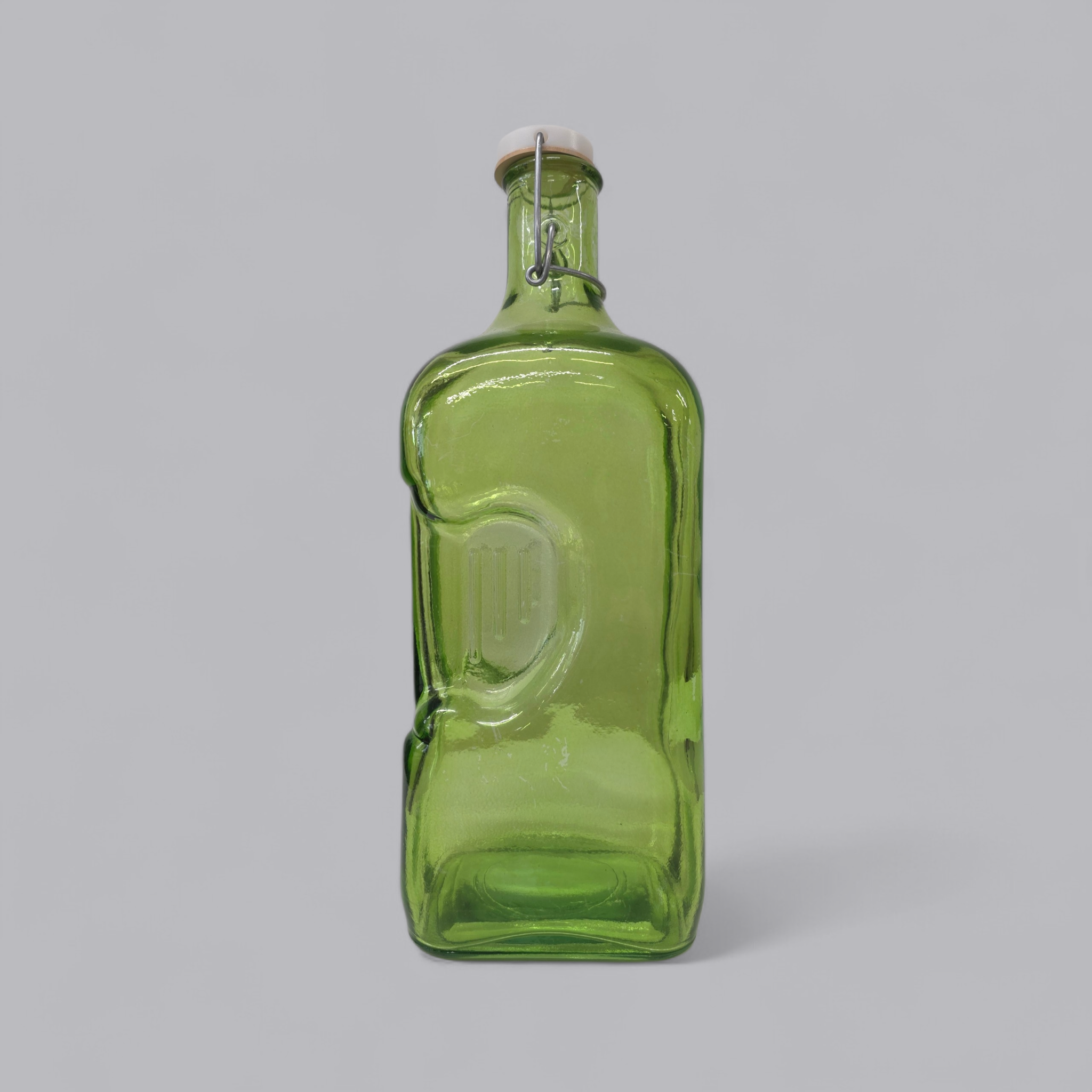 Vintage Glasflasche mit Bügelverschluss