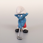 Schleich Schlumpf "Golfer" – Klassische Sammlerfigur