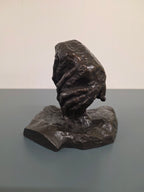 Ausdrucksvolle Bronze Replika im Rodin Stil