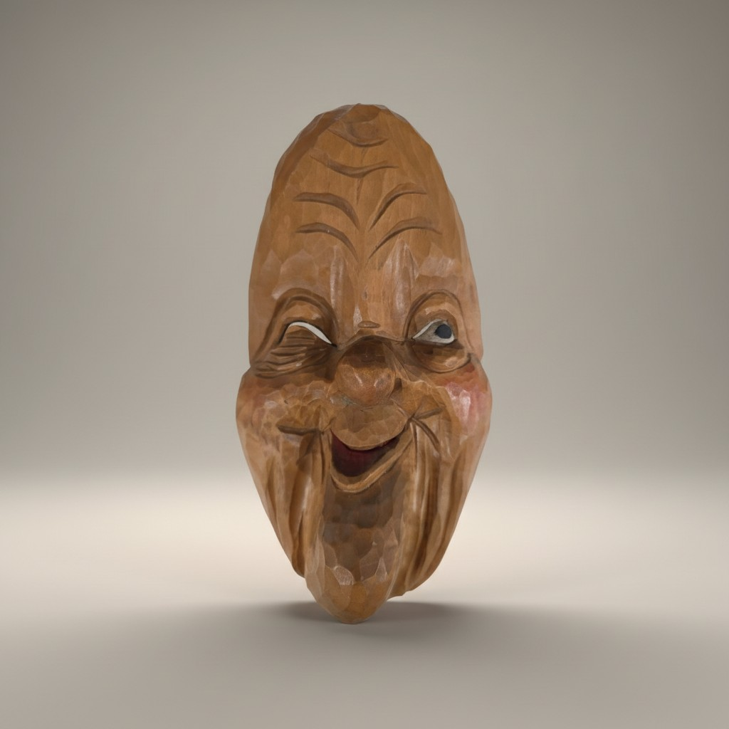 Handgeschnitzte Charaktermaske Hand made in Luzern