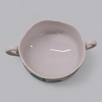 Meissen Porzellan Suppentasse Blaue Orchidee – Handbemalte Eleganz
