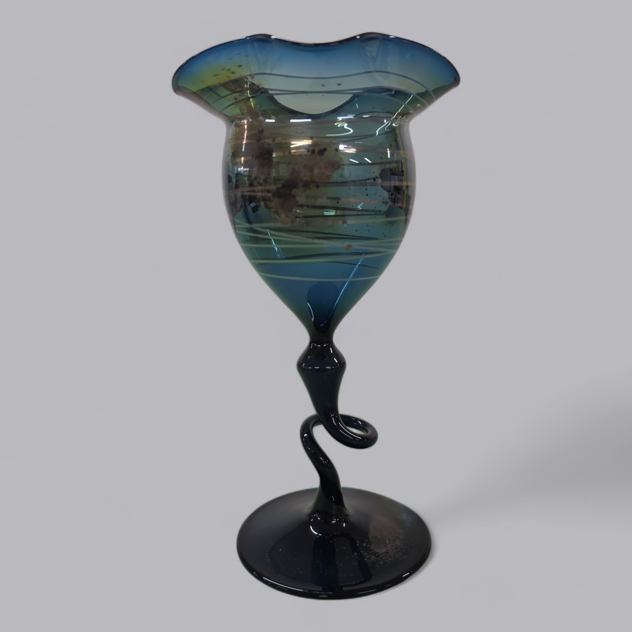 Kunstvoller Kelch aus Glas – Handgefertigtes Unikat
