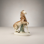 Porzellanfigur Steigendes Pferd – Gräfenthal Thüringen