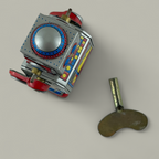 Nostalgischer Blechroboter für Sammler
