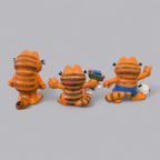 Bully Garfield Figuren 3er-Set – Nostalgische Sammlerstücke