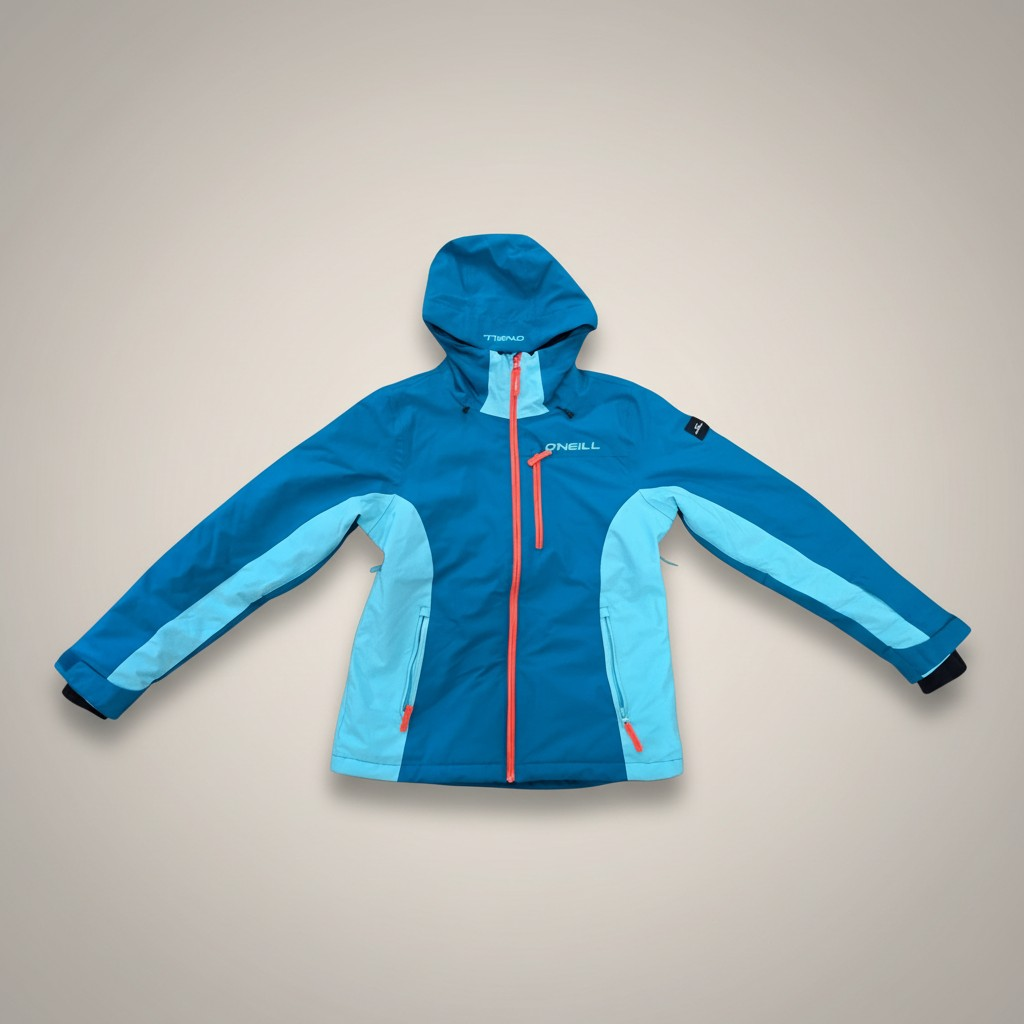 O'Neill Cruz Duo Snow Jacket – Hochfunktionale Skijacke in Blau & Türkis Gr. M