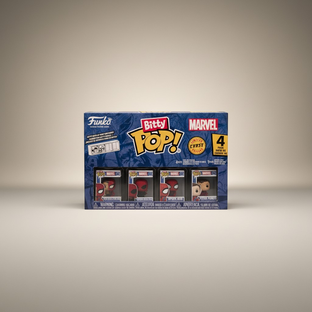 Funko Bitty Pop! Marvel – 4-Pack Limited Chase Edition