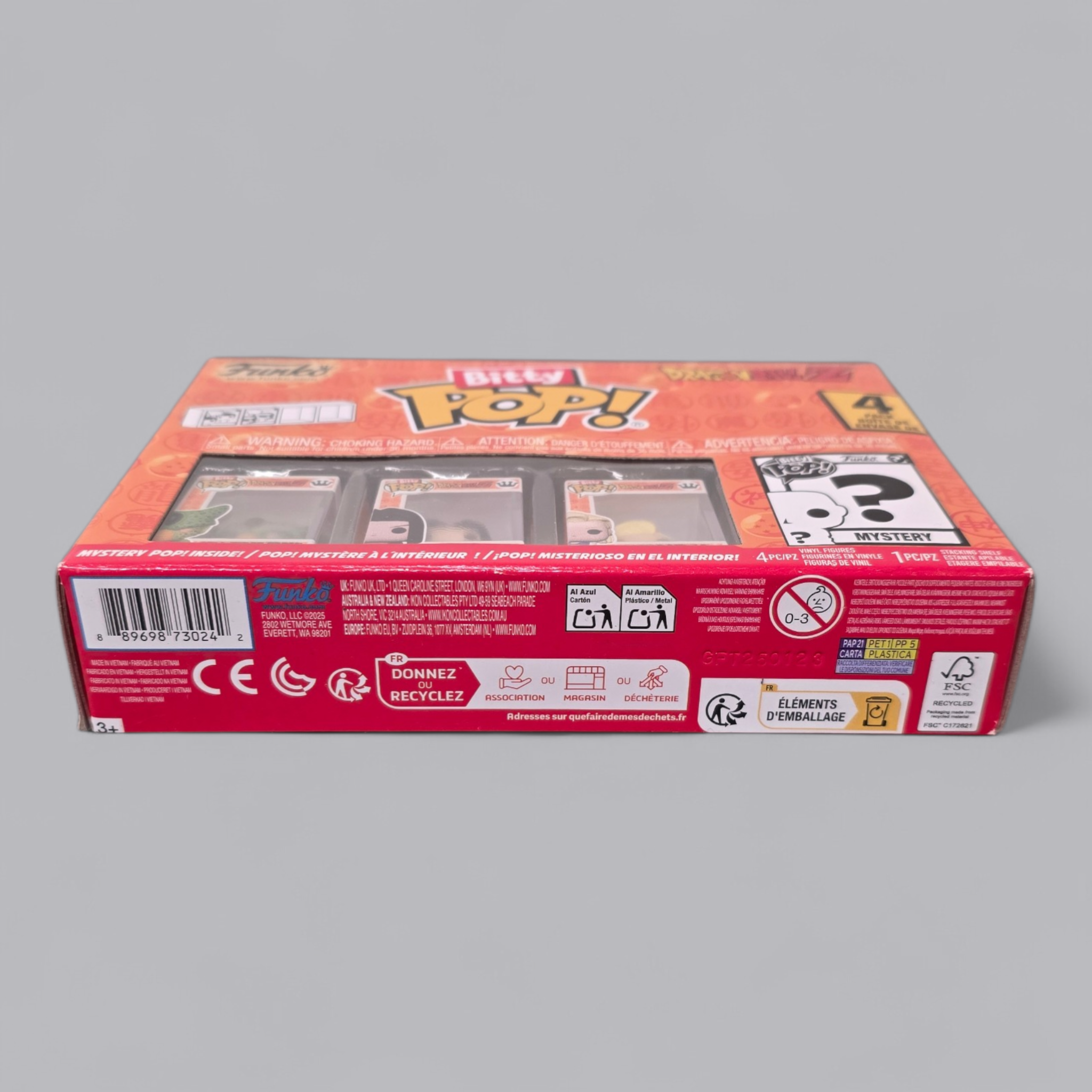 Funko Bitty Pop! Dragon Ball Z – 4-Pack Mystery Edition