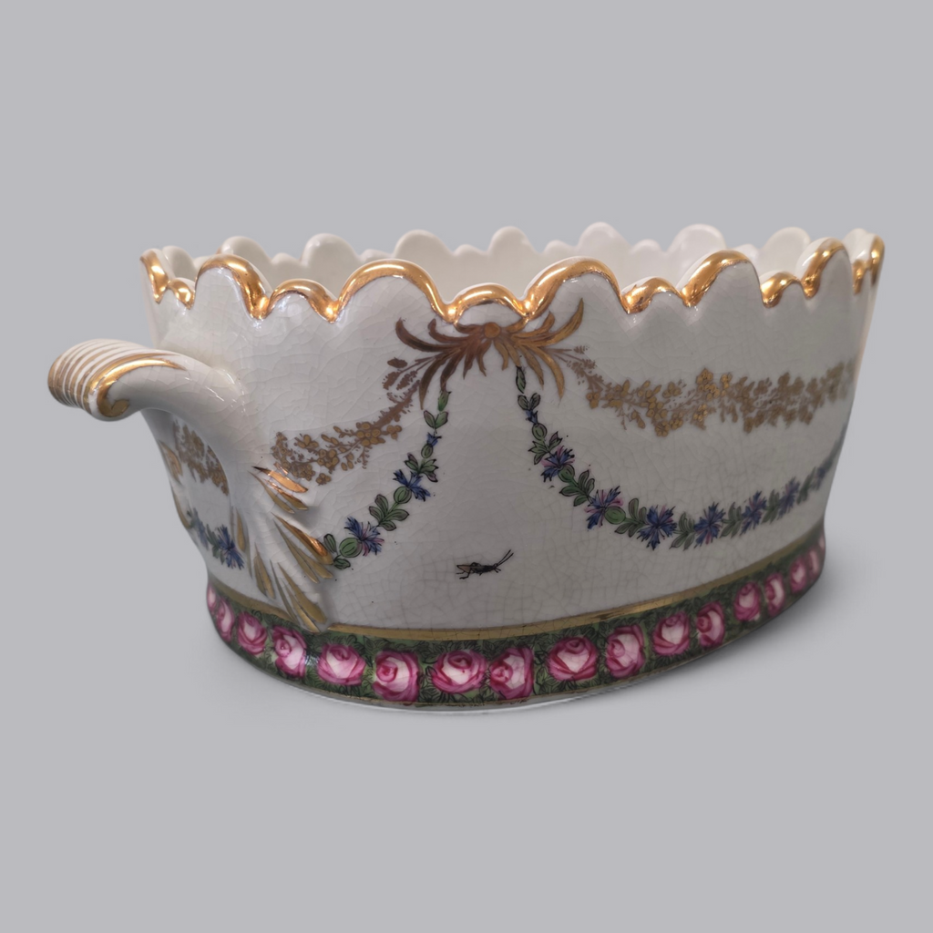 Design Jardiniere Cristine Cano handbemalt by Nelson