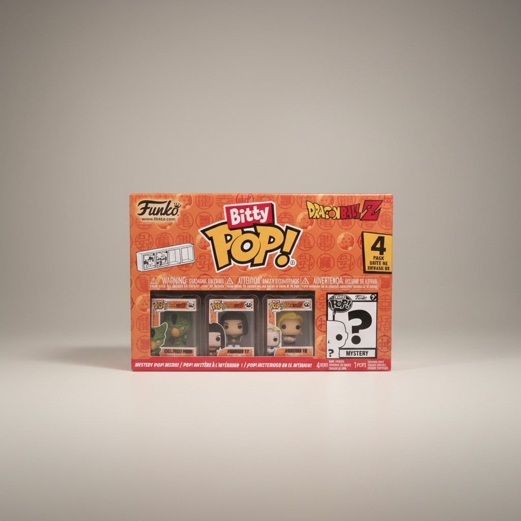 Funko Bitty Pop! Dragon Ball Z – 4-Pack Mystery Edition