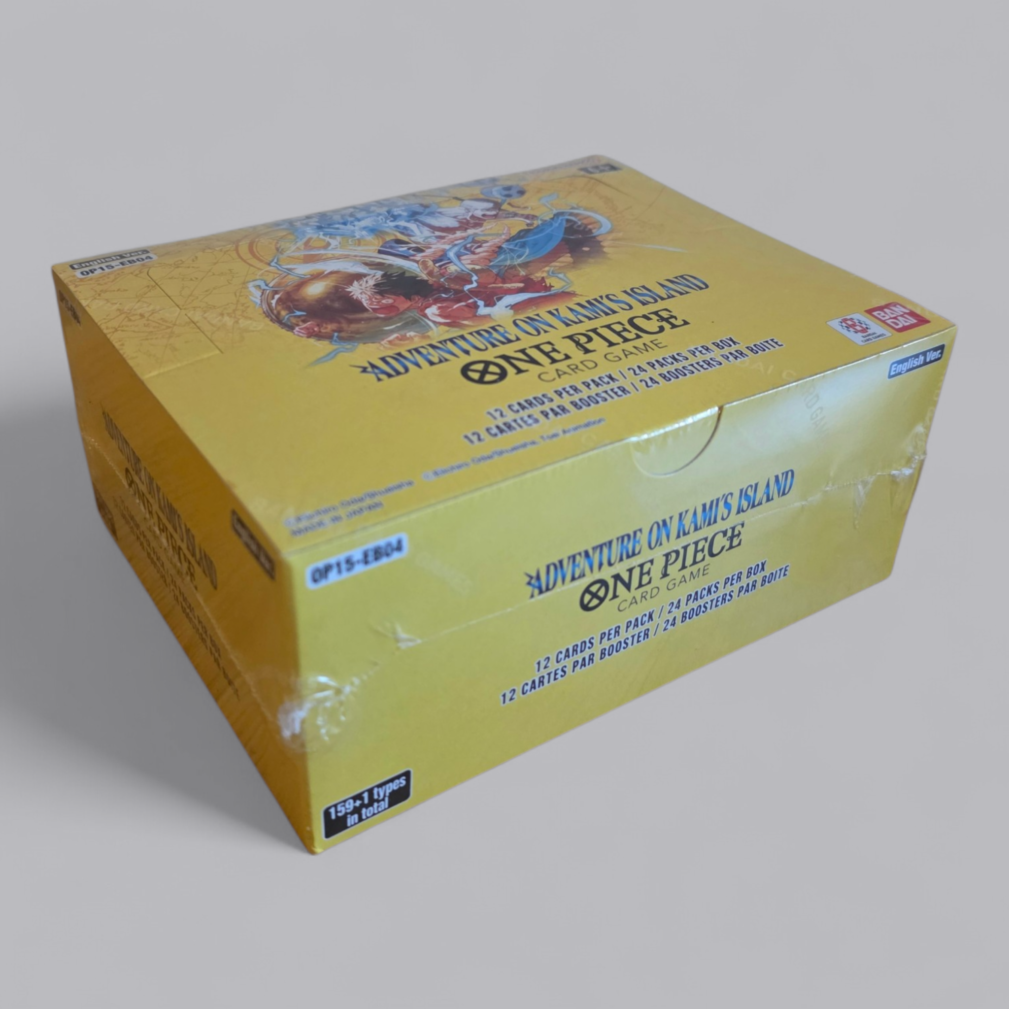 One Piece Card Game - Adventure on Kamis Island EB-04-Op15 Display Sealed (Englisch)