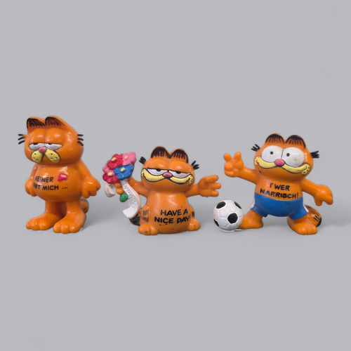 Bully Garfield Figuren 3er-Set – Nostalgische Sammlerstücke