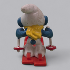 Schlumpf Skifahrer – Vintage Sammlerfigur