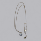 Funkelnde Swarovski Halskette mit Solitär-Anhänger