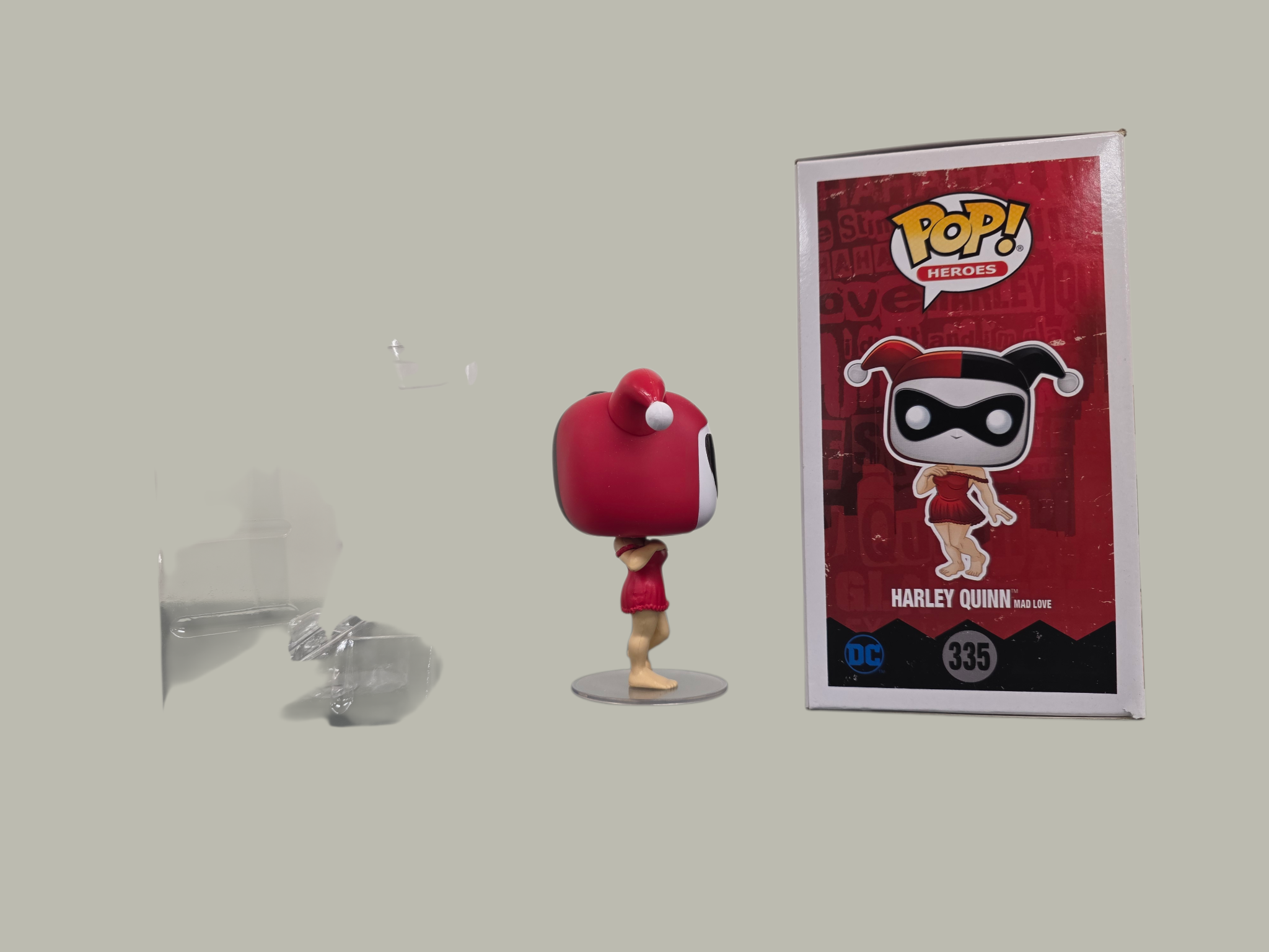 Harley Quinn Funko Pop #335 DC Super Heroes EMP pre Release Special Edition