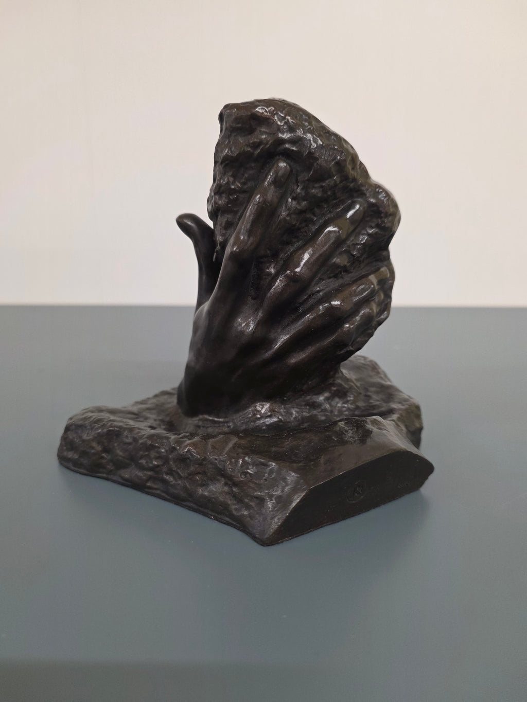 Ausdrucksvolle Bronze Replika im Rodin Stil