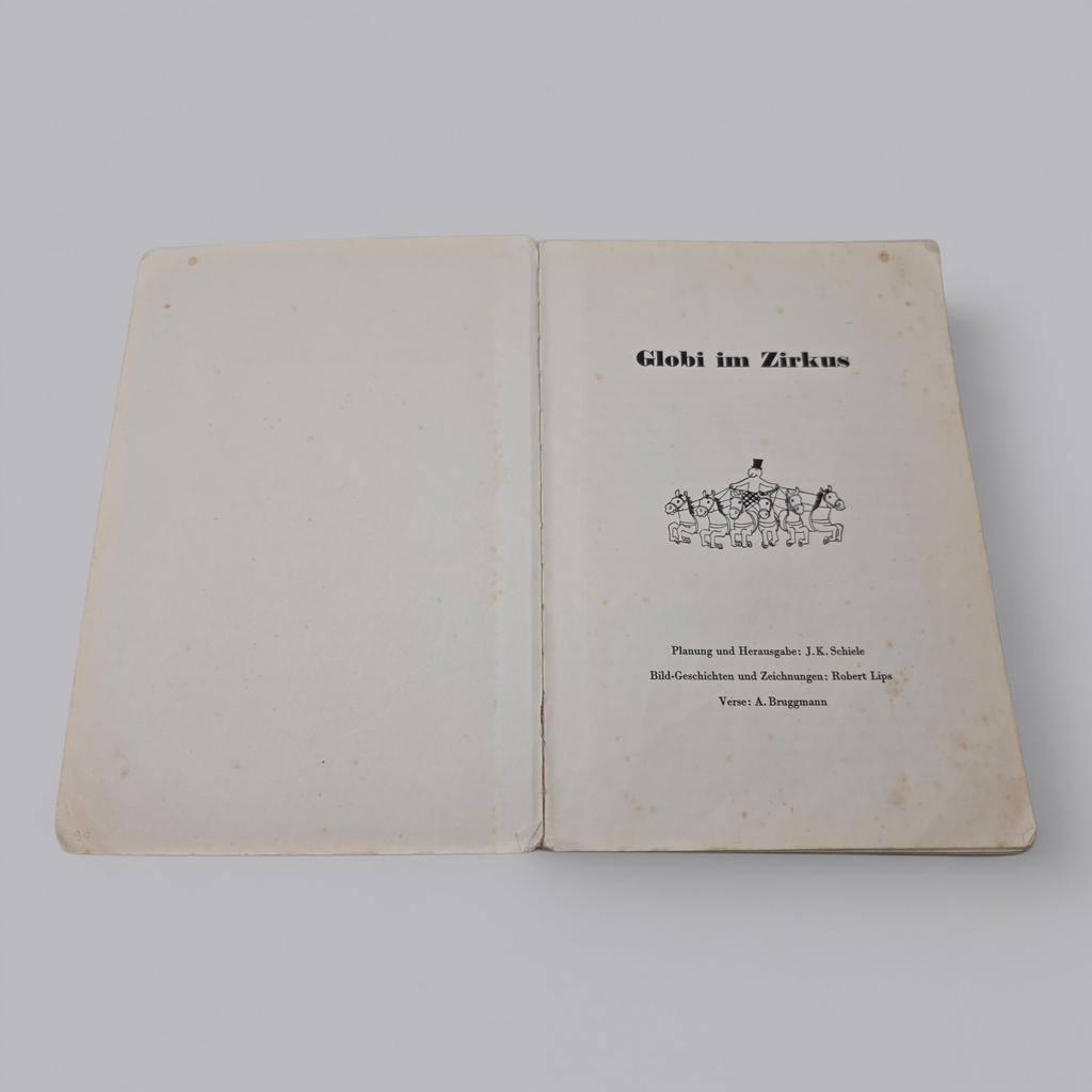 Antiquarisches Globi Buch – Globi im Zirkus