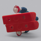 Schlumpf Skifahrer – Vintage Sammlerfigur