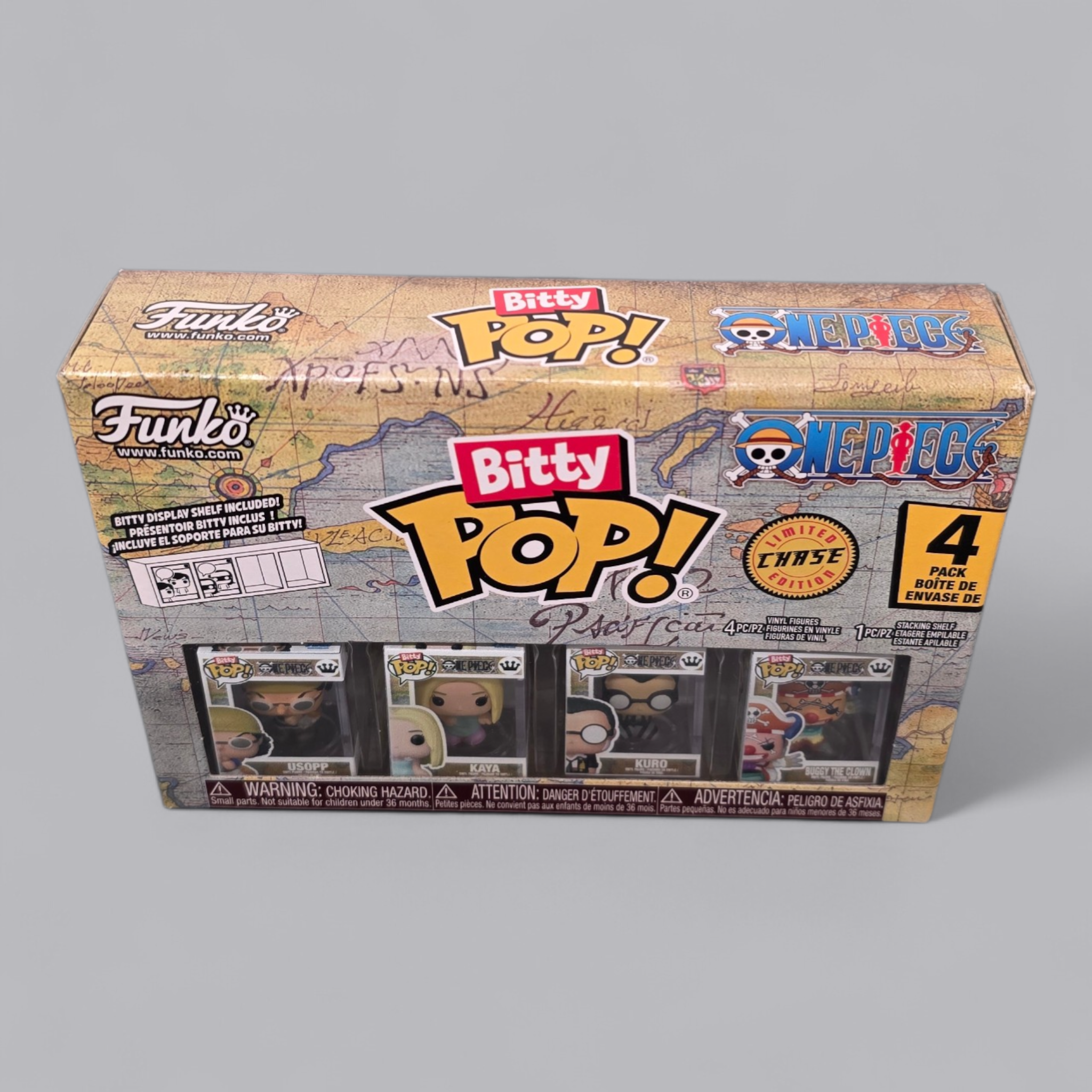 Funko Bitty Pop! One Piece – 4-Pack Limited Chase Edition