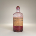 Historische Apothekerflasche Schwanen-Apotheke Baden