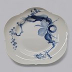 Meissen Prunkteller Blaue Orchidee – Handbemalte Perfektion