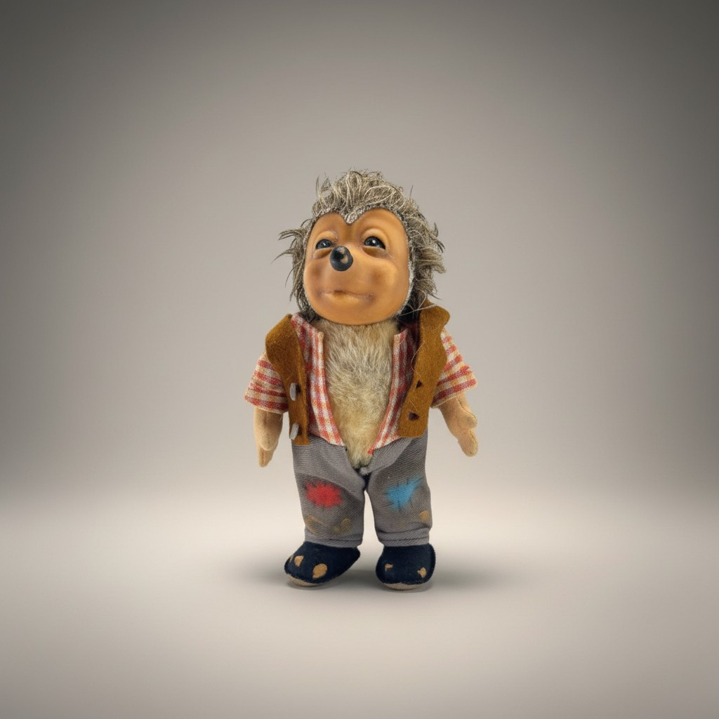 Steiff Igel Mecki – Vintage Sammlerfigur