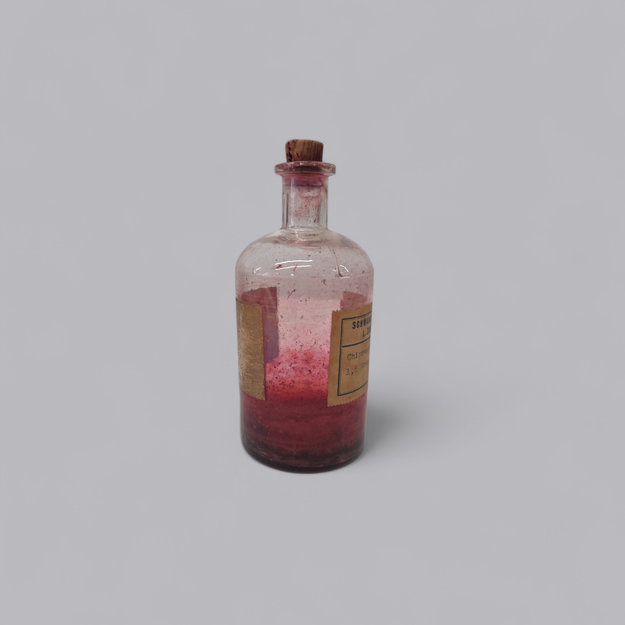 Historische Apothekerflasche Schwanen-Apotheke Baden