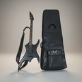Firewood E-Gitarre – Aggressives Design in Matt-Schwarz