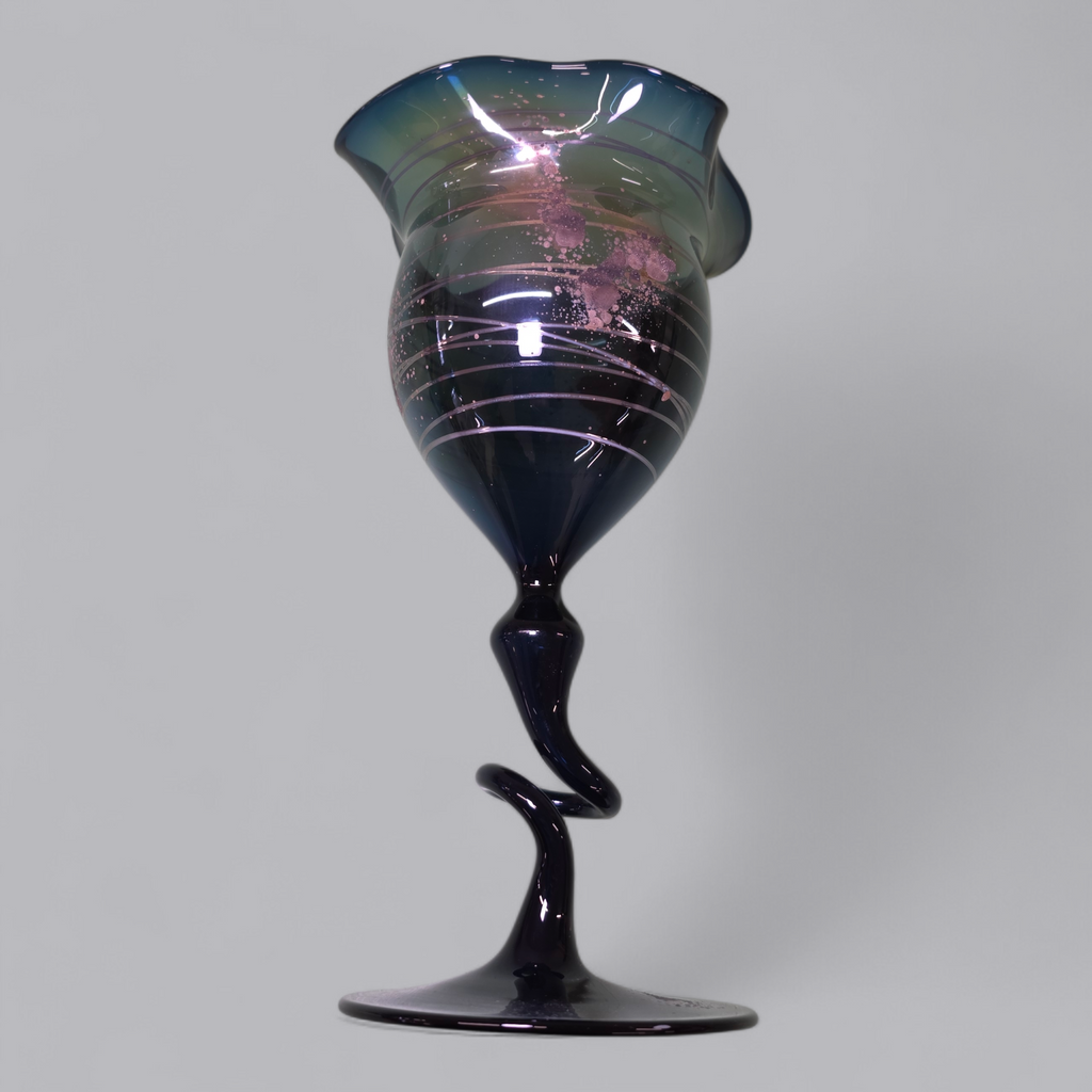 Kunstvoller Kelch aus Glas – Handgefertigtes Unikat