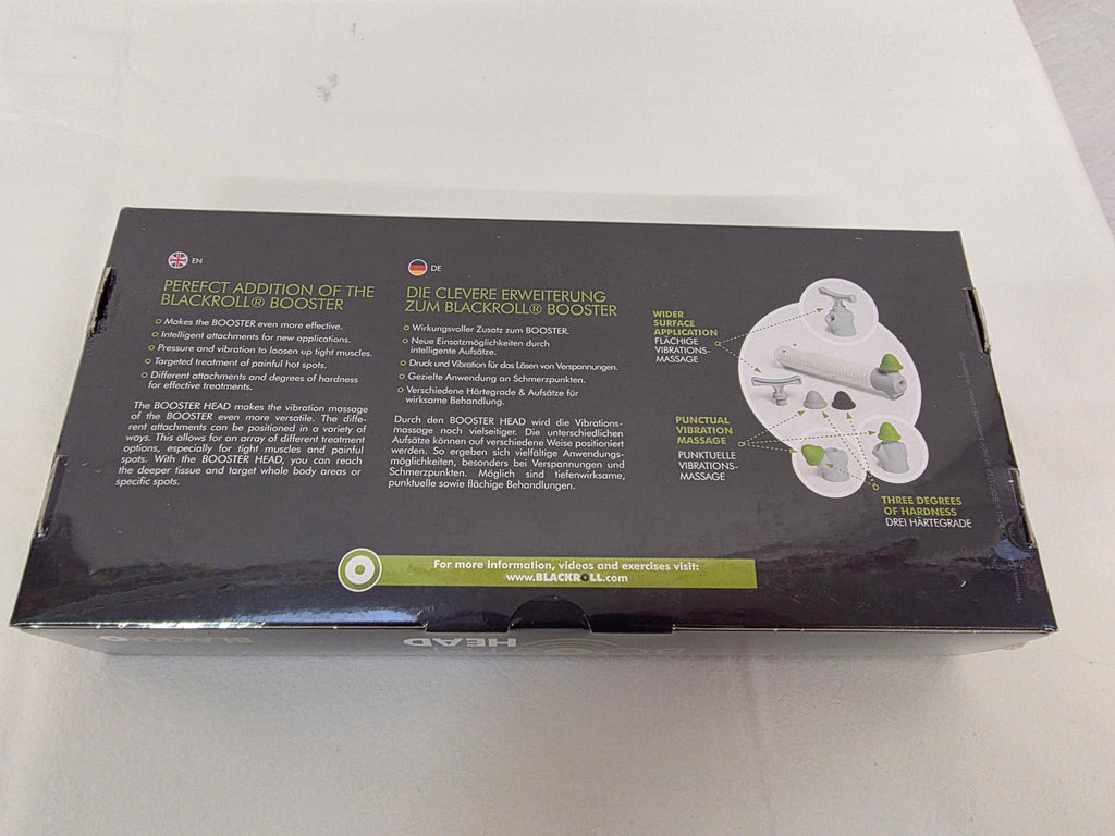 Blackroll Booster Head – Vibrationsaufsatz für punktgenaue Muskelmassage (OVP)