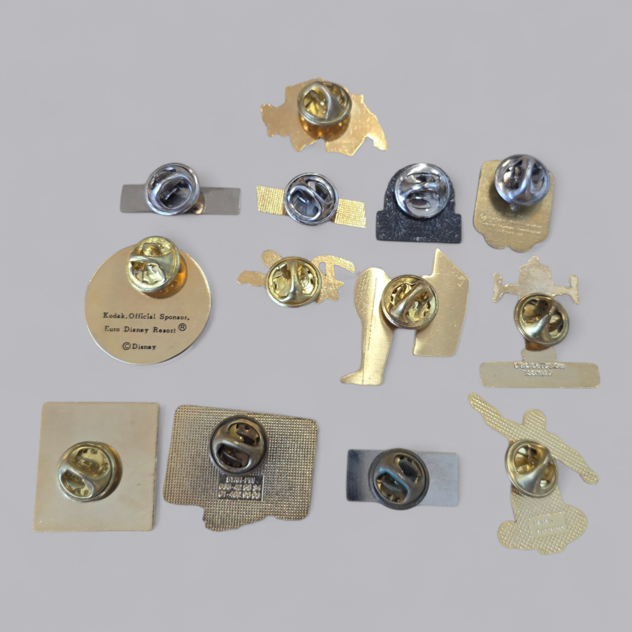 Vintage Brand & Corporate Design Pin Set 13-teilig