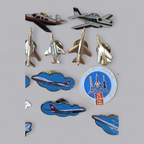 Exklusives Aviatik & Swissair Pin-Set – 22-teilig