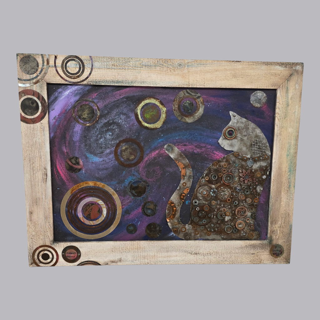 Coopers Galaxy – Einzigartiges Upcycling-Kunstwerk